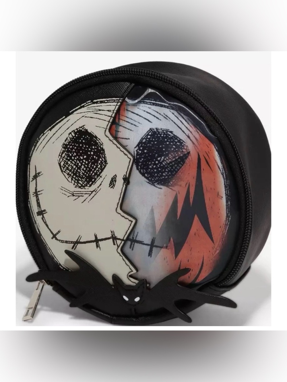 Disney The Nightmare Before Christmas Jack's Face Lenticular Makeup Bag
